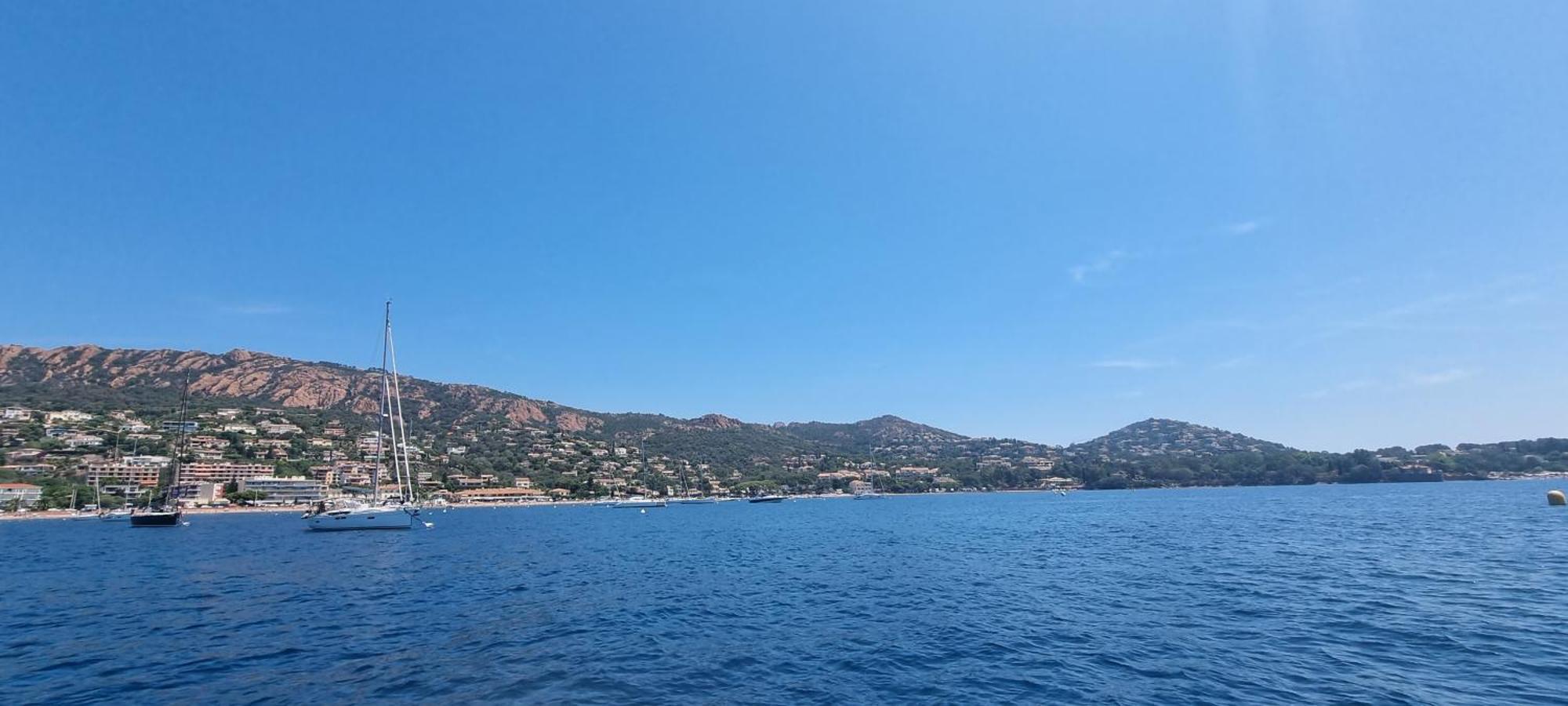 Agay Cap Esterel Le Hameau F2 Clim Plein Sud Dernier Etage Magnifique Vue Mer Saint-Raphaël Екстериор снимка